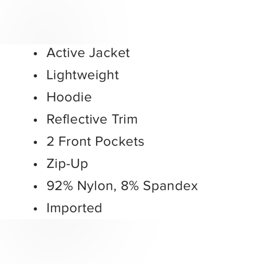 Black Reflective Performance Jacket - Picture 6 of 6